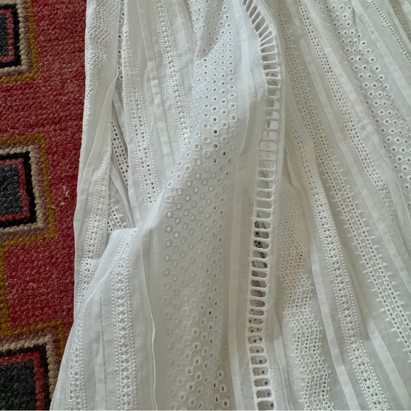 Anthropologie Joslin Backless Linen Maxi Dress Size 8 - Picture 4 of 10